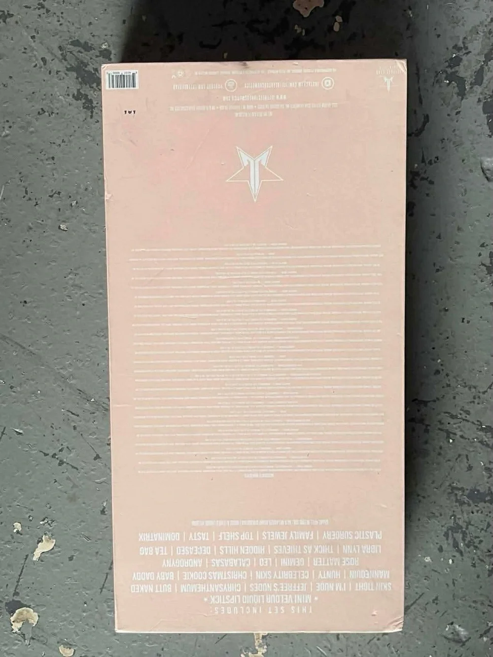 Jeffree Star Lip Kits & Vault Boxes & Display (EMPTY)